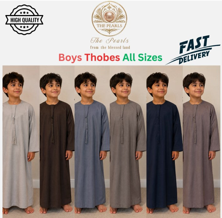 Premium Thobes for Infants/Boys