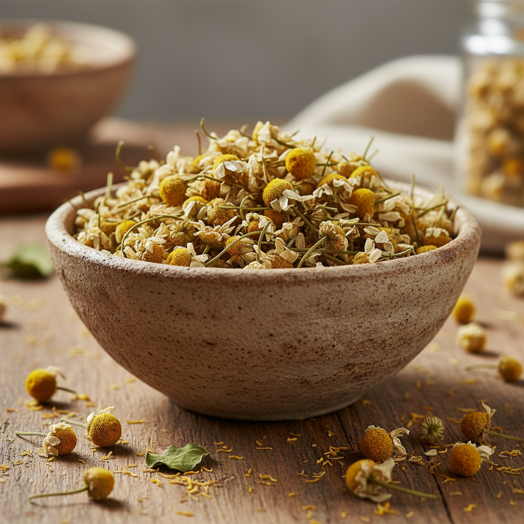 Premium Dried Chamomile Flowers (بابونج)